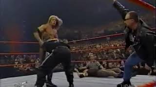 The Damn Dudleys put Jeff Hardy and Christian through a table  20th March 2000 [upl. by Florine]