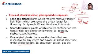 photoperiodism and vernalization [upl. by Nwonknu504]