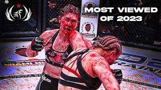 Invicta’s MOST VIEWED of 2023  Top 5 Fights [upl. by Letha951]