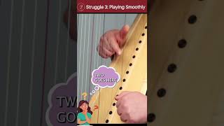 Place Shapes to Play Smoothly harplearning harplessons harpteacher onlineharplessons harptips [upl. by Ennagroeg]