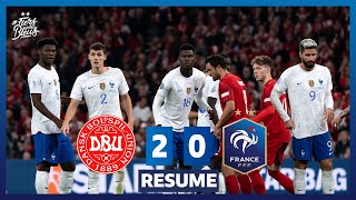 Danemark 20 France le résumé I FFF 2022 [upl. by Vachill]