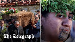 Maori king laid to rest as new queen crowned [upl. by Suk743]