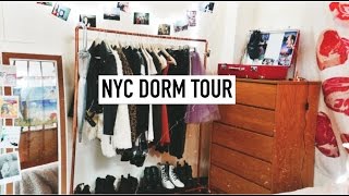 Fashion Institute of Techology  NYC DORM TOUR  Nagler Hall [upl. by Mohorva]