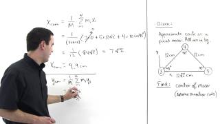 Center of Mass in 2D [upl. by Dazhehs]