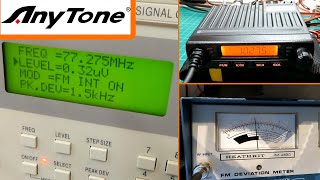 I WAS QUITE SURPRISED   THE ANYTONE AT779 ON THE TEST GEAR [upl. by Niel]