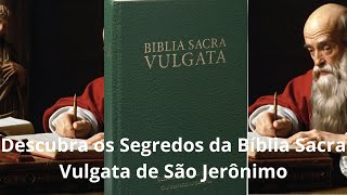 Descubra os Segredos da Bíblia Sacra Vulgata de São Jerônimo [upl. by Lainad263]