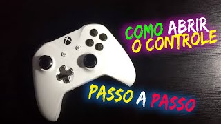 COMO ABRIR E LIMPAR O CONTROLE DO XBOX ONE  SERIES XS 2023 [upl. by Ativet]