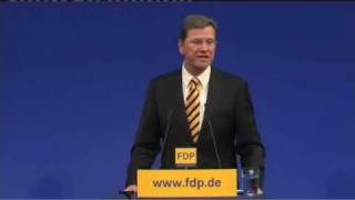 Westerwelle Wir wollen geistig  politische Wende [upl. by Vinay]