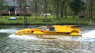 Dobbertin HydroCar  Water Test 3  Amphibious Vehicle [upl. by Torrin]