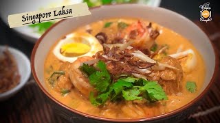 Singapore Laksa Recipe Super Simple [upl. by Amsirp652]