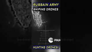 Thermal Showdown Russian Forces Targeting Drones drones militarytechnology drone [upl. by Anirda]