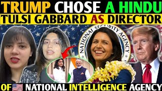 Trump Chose a Indian American Tulsi Gabbard as a Director of US National Intelligence agency [upl. by Einnep143]