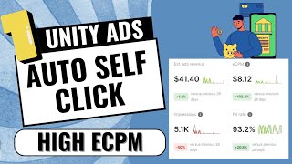 Unity ads auto self click app 2024  Unity ads high eCPM auto self click app [upl. by Carlstrom207]