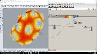 Grasshopper  Visualising Data for optimising a Simulation in Kangaroo [upl. by Billi900]