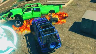 BUMPER EXPLOSION CARS GTA 5 Funny Moments [upl. by Qerat]