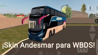 WBDS Argentina 2 • Andesmar • Marcopolo G8 • ¡Descarga gratis la skin [upl. by Rezeile]