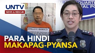 Apollo Quiboloy mananatili sa kustodiya ng PNP [upl. by Aneloaup786]