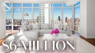 Inside a 6 MILLION Condo In The Sky on Billionaires Row  Unlocked with Ryan Serhant [upl. by Eikram]