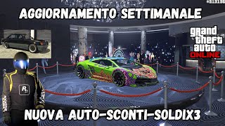 Aggiornamento settimanale di Gta online nuova auto ma settimana di [upl. by Wixted]