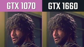 GTX 1070 vs GTX 1660 [upl. by Alban]