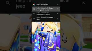 Roblox Gravity Wanderer roblox robloxanimation recommended potemer [upl. by Eceinart646]