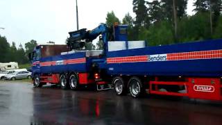 Volvo FH12 460  Straight Exhaust [upl. by Milo]