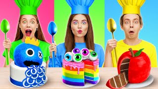 CAKE DECORATING CHALLENGE  Cool Cooking Ideas and Kitchen Gadgets by 123 GO FOOD [upl. by Iglesias124]