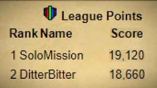 I TOOK RANK 1 BACK  OSRS LEAGUES [upl. by Onibag]