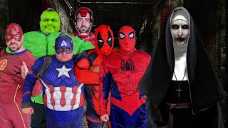 Superheroes and The Nun Compilation [upl. by Llemart]