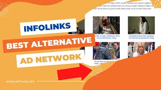 Infolinks Ad Network  Best Alternative in 2022 [upl. by Diraj]