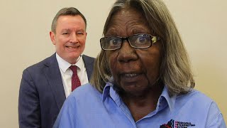 Australian Politician uses Aboriginal Indigenous Woman Translator [upl. by Eentirb]