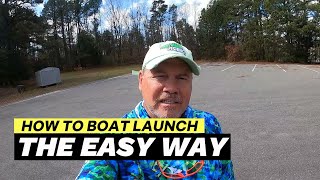 The easy way to launch your boat [upl. by Georgena85]