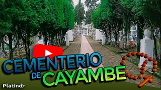 Visitando el CEMENTERIO DE CAYAMBE ✝ 😲  Ecuador [upl. by Dorrahs]