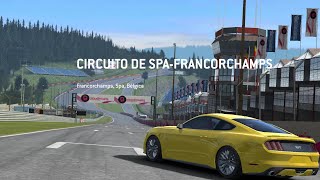 Mustang saindo de traseira em spafrancorchampsreal racing 3 [upl. by Keynes253]