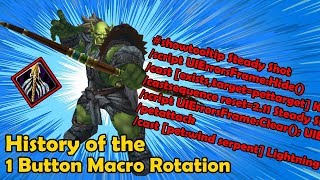 History of The 1 Button Macro Hunter Rotation In TBC [upl. by Baumbaugh]