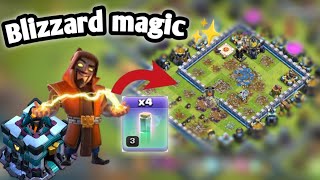 Blizzard lavaloon on th13 is over powerful  Clash of clans  ClashwithZEE [upl. by Vevay]