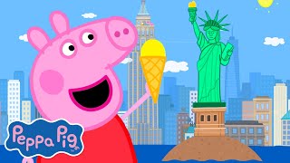 Peppas Big Trip  Peppa Pig Official Full Episodes [upl. by Novehc]