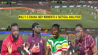 GHANA 21 MALI ALL KEY MOMENTS AND TACTICAL ANALYSISHOW OTTO ADDOfootball blackstars fifa [upl. by Far]