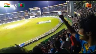 Sri lanka Crowd Crazy Celebration on INDIA Victory Nidahas Trophy 2018 Final [upl. by Cawley]