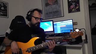 The Police Message in a bottle BASS COVER [upl. by Asusej]