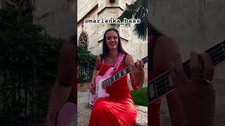 Girl bassist  marlenka basstheworldguitarworlddrumworldsoundworldamplifierfxpedalmusic [upl. by Rednirah714]