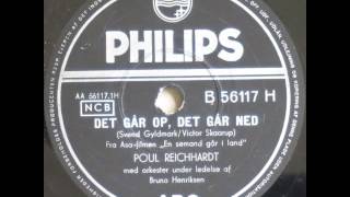 Det går op det går ned  Bruno Henriksen Poul Reichhardt 1954 [upl. by Maxine]