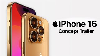 iPhone 16 Pro Max Concept Trailer Design 3D  DrTech [upl. by Mallis]