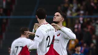 FC Utrecht tegen Feyenoord Highlights  Eredivisie 202425 [upl. by Guimar]