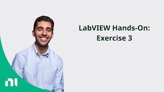 LabVIEW HandsOn Exercise 3 [upl. by Ahtanoj]