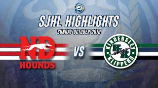 HIGHLIGHTS Notre Dame Hounds  Kindersley Klippers Oct 20 2024 [upl. by Irol]