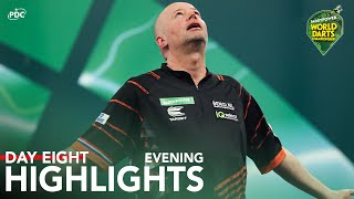 INCREDIBLE STANDARD  Day Eight Evening Highlights  202324 Paddy Power World Darts Championship [upl. by Notxarb]