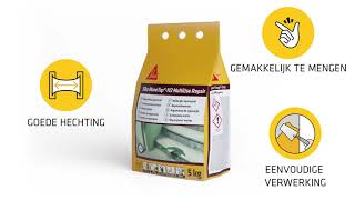 Sika MonoTop®112 MultiUse Repair [upl. by Nauqed]