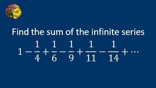 Evaluating the required sum using digamma function and Eulers reflection formula [upl. by Ahsinav]