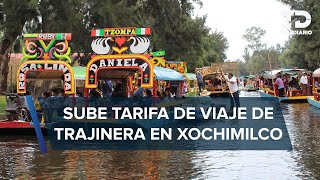 Cuánto cuesta el paseo en trajinera de Xochimilco 2024 [upl. by Niemad319]